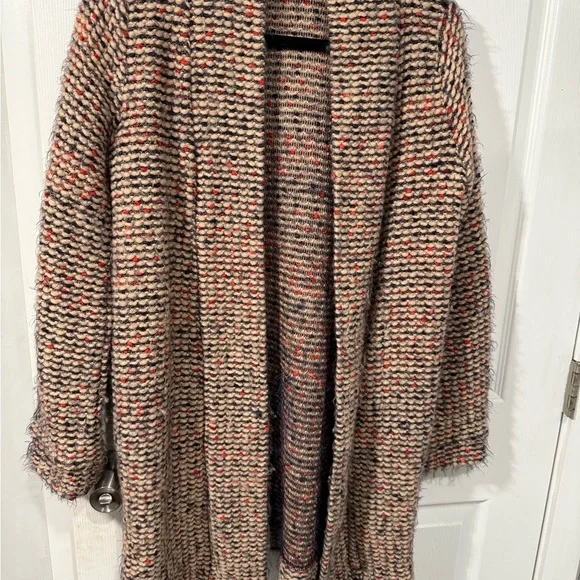 Elegant Knit Cardigan - Multicolor - Picture 5 of 15